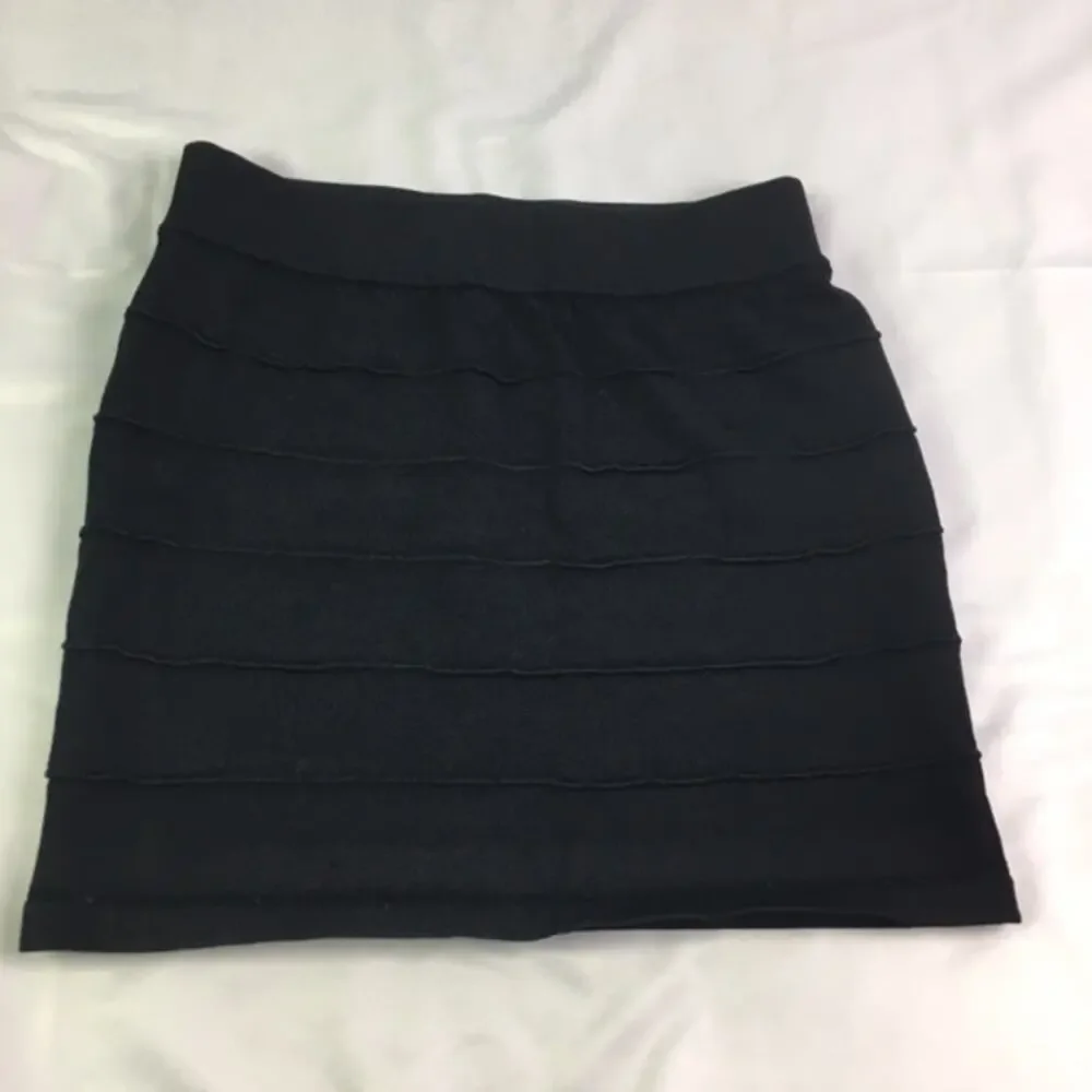 Say What Mini Skirt Black Medium Juniors